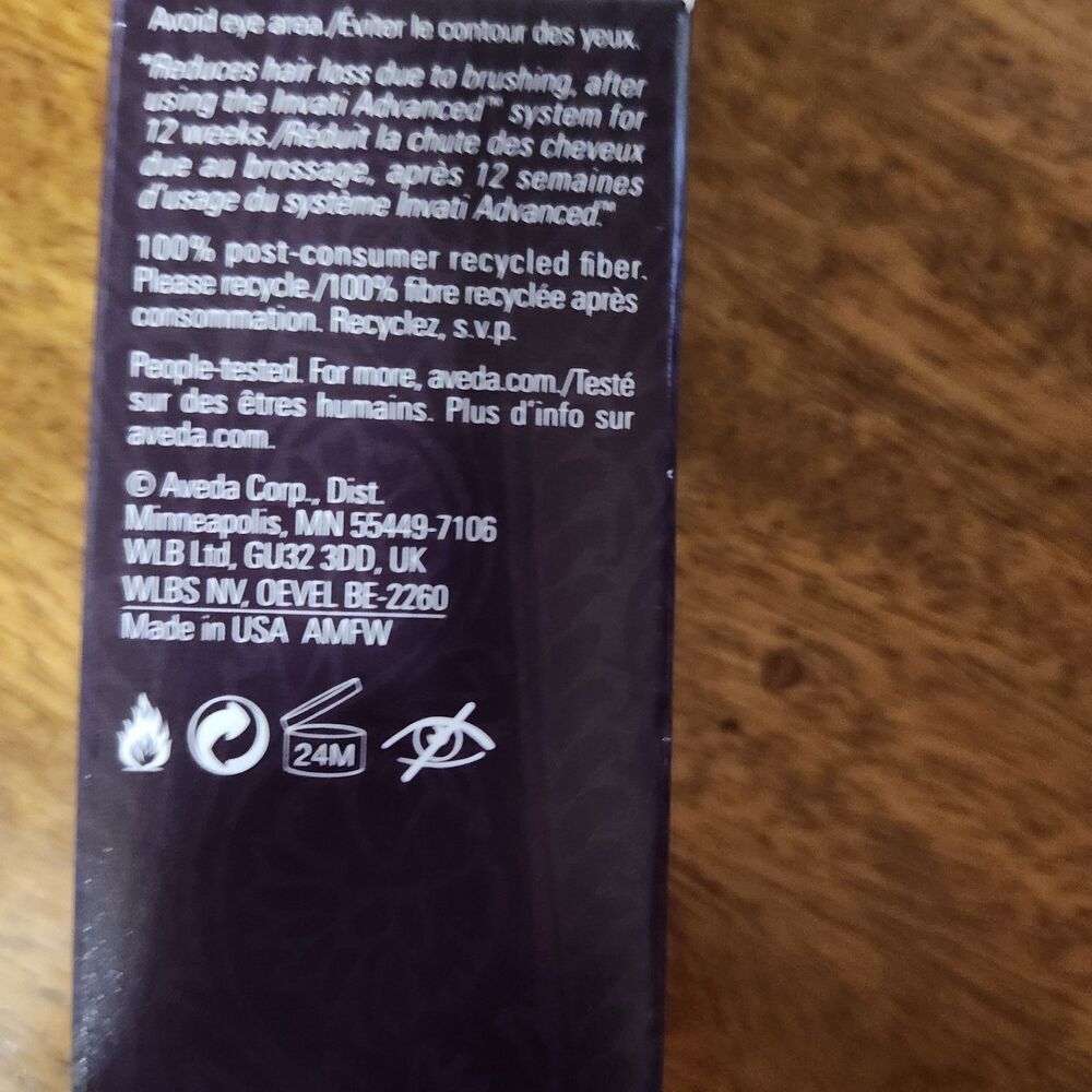 Aveda Invati Advanced Scalp Revitalizer 5 oz / 150ml Solutions for Thinning NOS - Picture 3 of 12